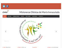Tablet Screenshot of oblatas.org